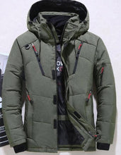 Load image into Gallery viewer, MEN Winter Jacket  Casual Down Warm Hooded Coats Parkas