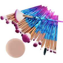 Load image into Gallery viewer, 20 PCS Diamond Makeup Brushes Powder Set