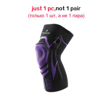 Load image into Gallery viewer, Basketball Knee Pads with Support Silicon Padded Elastic Non-slip Patella Brace Kneepad for Fitness Gear Protector Tennis