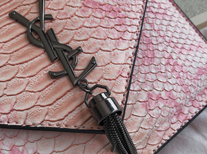 Women Fashion Snake Leather Pattern Shoulder Bag