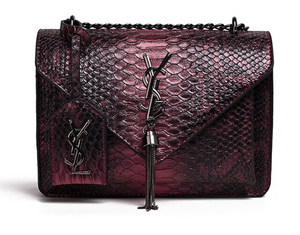 Women Fashion Snake Leather Pattern Shoulder Bag