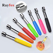 Load image into Gallery viewer, Kitchen Gadgets Tools Stainless Steel Portable Fruits Cutter Knife Easy Remover Core Apple Peeler Slicing Kitchen Accessories