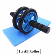 Load image into Gallery viewer, AB Roller Kit Strong Load-bearing with Push-Up Bar Jump Rope Knee Pad Home Gym Abdominal Core Muscle Exercise Fitness Equipment