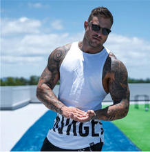 Load image into Gallery viewer, Men Bodybuilding Tank Top Gyms Workout Fitness Sleeveless Shirt