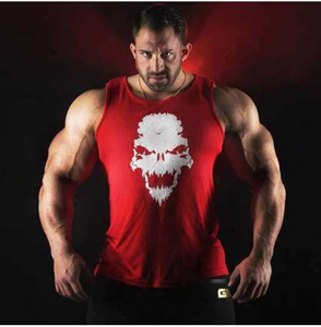 Men Bodybuilding Tank Top Vest O-Neck Sleeveless Muscle Shirts