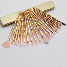 Load image into Gallery viewer, 20 PCS Diamond Makeup Brushes Powder Set