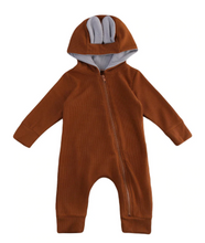 Load image into Gallery viewer, Baby Deer Hooded Jumpsuit