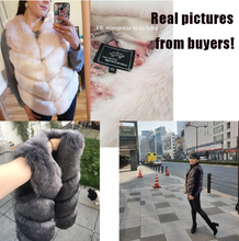 Load image into Gallery viewer, Women Faux Fur Winter Coat Waist Jacket