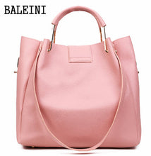 Load image into Gallery viewer, BALEINI 3 Pcs/ Leather Women Handbags with Large Capacity