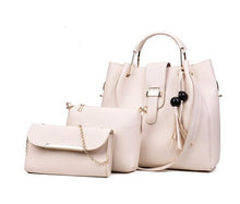 Load image into Gallery viewer, BALEINI 3 Pcs/ Leather Women Handbags with Large Capacity