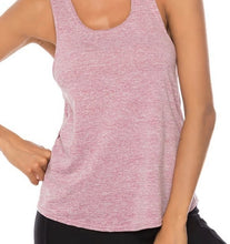 Load image into Gallery viewer, Women Racerback Yoga Tank Tops Sleeveless Fitness Yoga Quick Dry