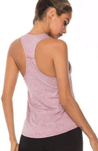 Load image into Gallery viewer, Women Racerback Yoga Tank Tops Sleeveless Fitness Yoga Quick Dry