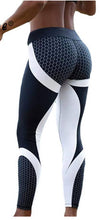 Load image into Gallery viewer, Women Fitness Legging Honeycomb Digital Print