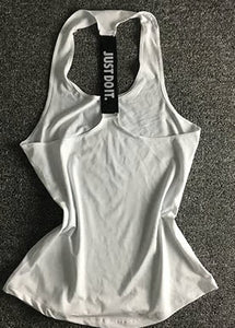 Women Sleeveless Fitness Vest Exercise Workout Sports T-Shirts Fitness/Yoga