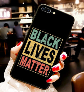 Black Lives Matter GEORGE FLOYD PHONE CASE For iphone 6/6s, 6Plus 7 / 8 , 7Plus X , XS , XR , XSMax 11pro  I CAN'T BREATHE CASE