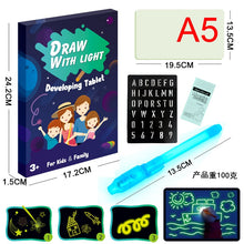 Load image into Gallery viewer, Light Up Drawing Kit Glow Draw