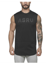 Load image into Gallery viewer, Men Gym Zipper Vest Bodybuilding Undershirt Sleeveless Tank Top